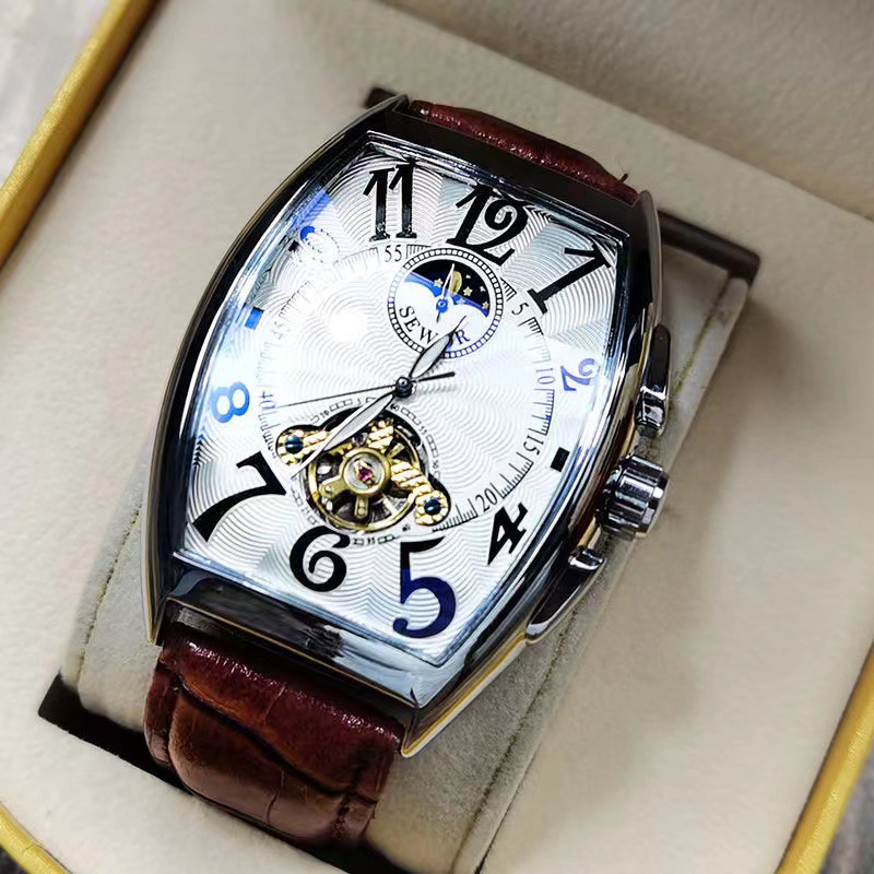 Seiko Watch Prospex - SEWOR mekanik İzle erkekler altın İzle