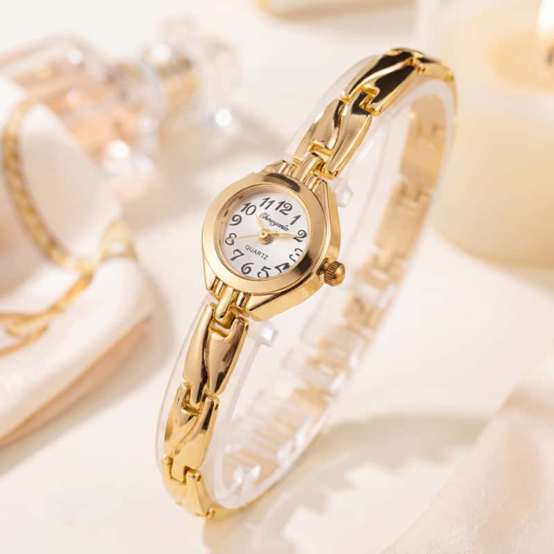 Luxury Watch Brand For Women - Moda Kadın Kuvars Bilezik Izle Retro