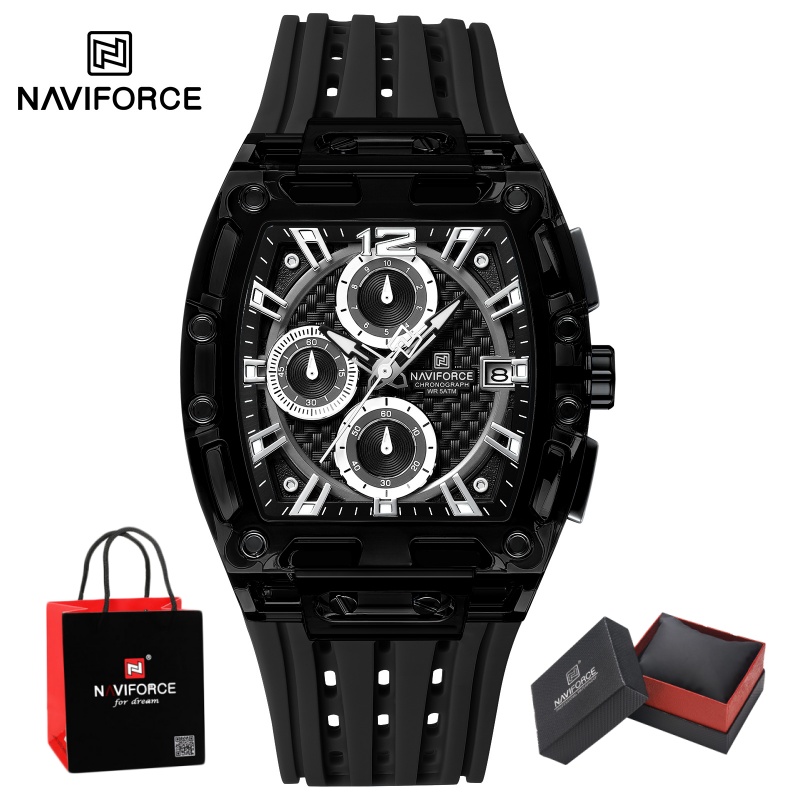 Luxury Watch Strap - NAVIFORCE erkek saati 5ATM Su Geçirmez