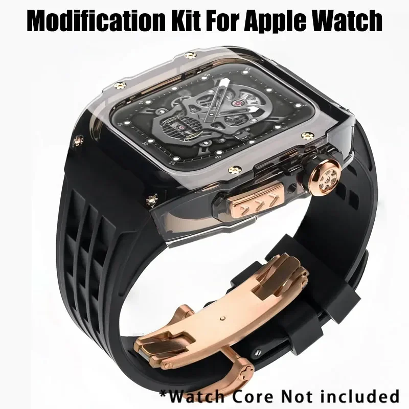 Luxury Watch Kit - Lüks buzul modifikasyon kiti için IWatch