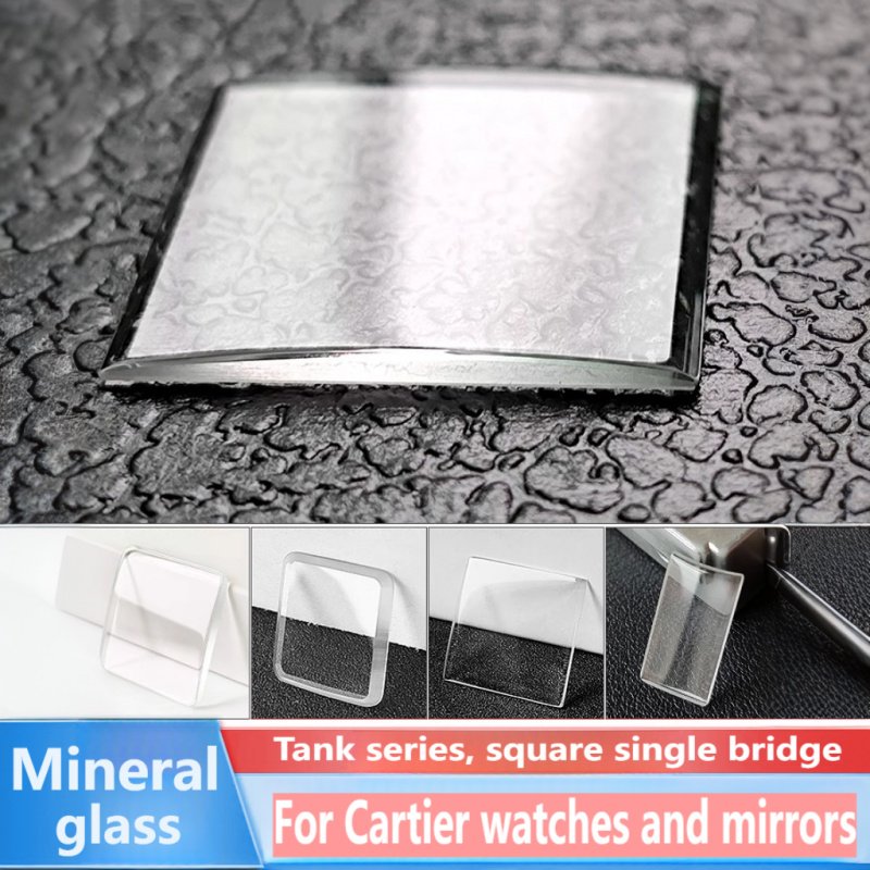 Cartier Watch Tank - Kare Tek Köprü Kristal Cartier Tankı