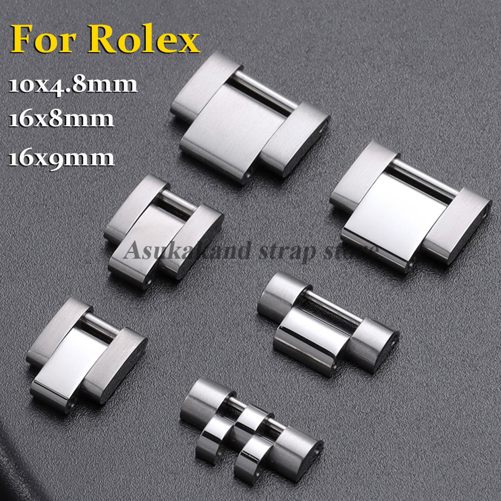 Luxury Watch Logo - 16x8mm/16x9mm/10x4.8mm Metal Uzatma Bağlantısı Rolex President
