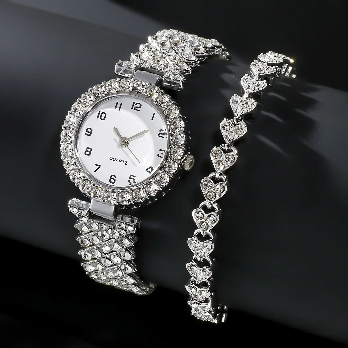 Luxury Watch Kit - 1 adet/2 adet Lüks Moda Kadın