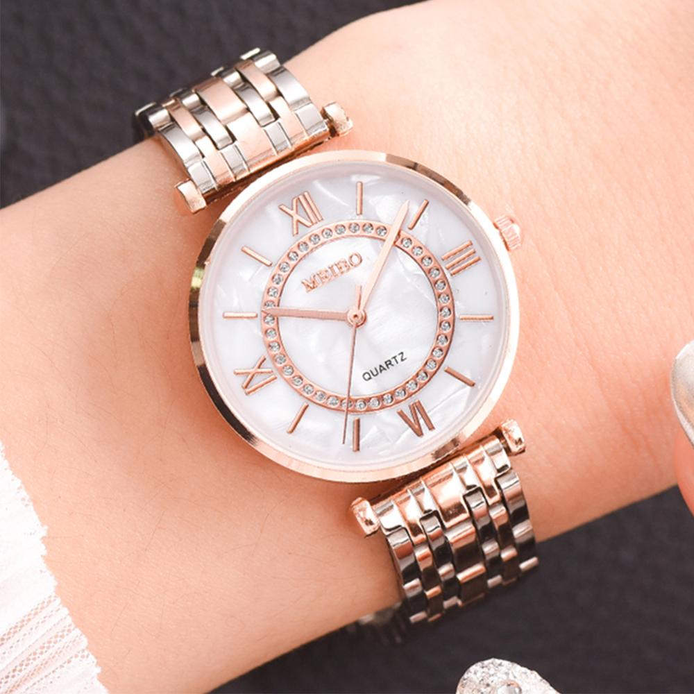Luxury Watch Brand For Women - Lüks Kristal Kadın Bilezik Saatler Üst