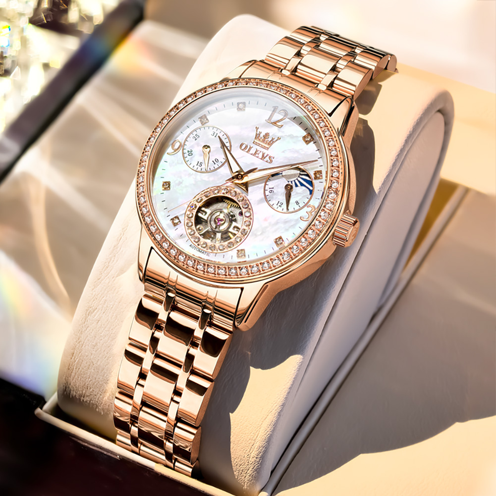 Luxury Watch Box - OLEVS kadın saatleri üst marka lüks
