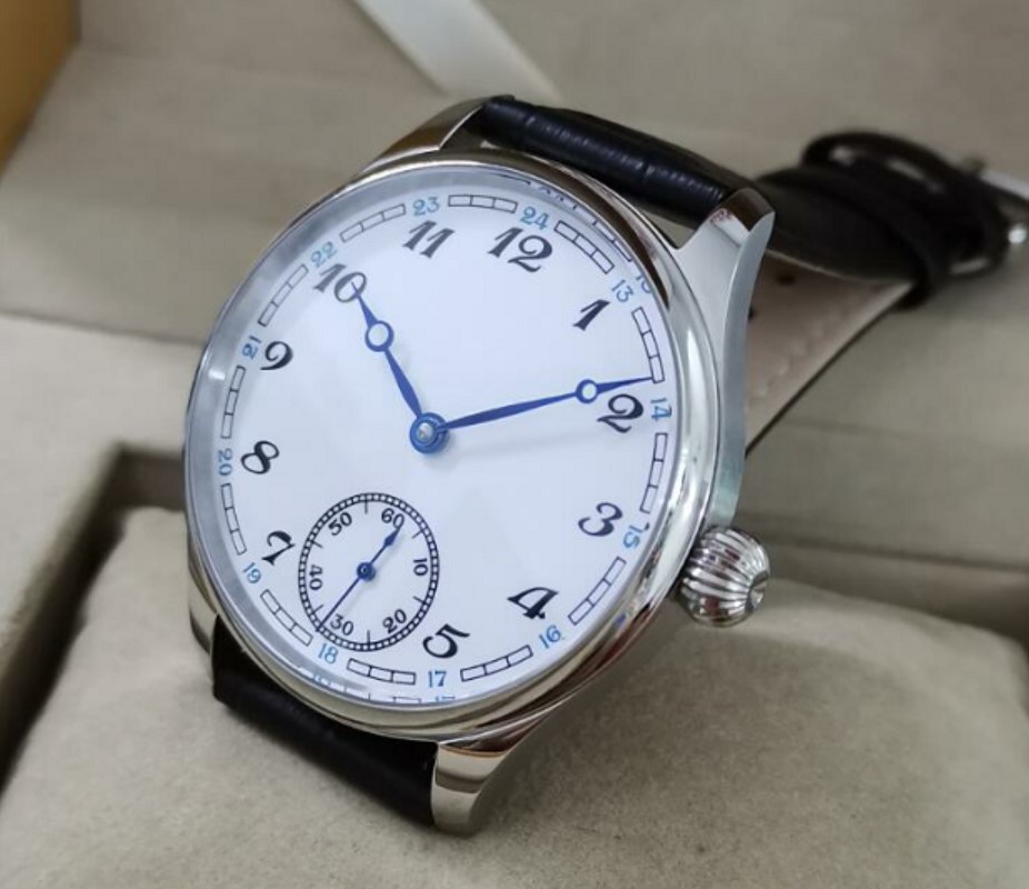 Cloisonne Enamel Dial - 41mm Logo Yok Beyaz Emaye Kadran