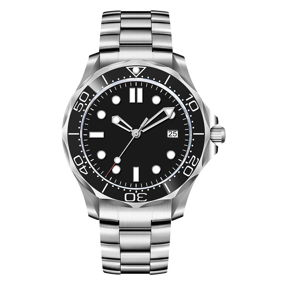 Luxury Watch Logo - Özel Logo nh35 Izle 41mm Safir