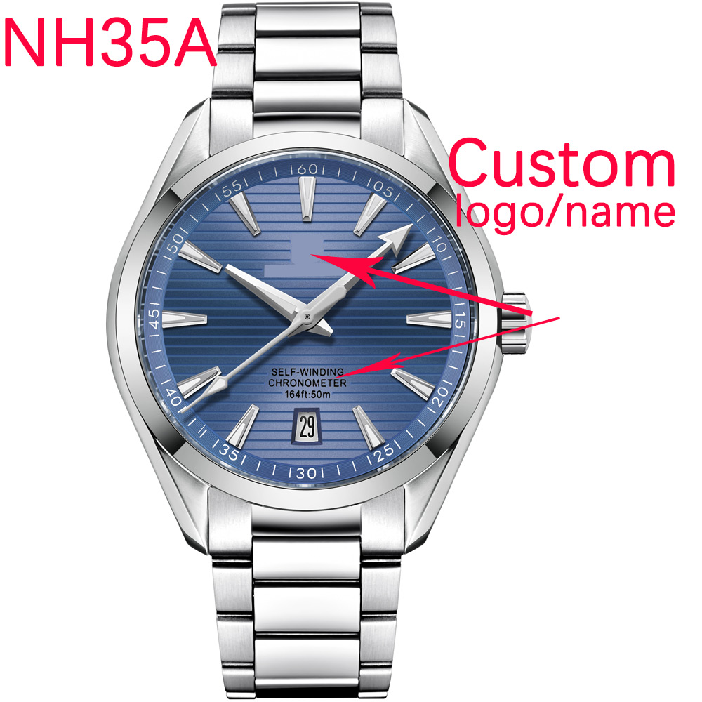 Luxury Watch Logo - Lüks NH35 Mekanizmalı Özel Logolu 41mm