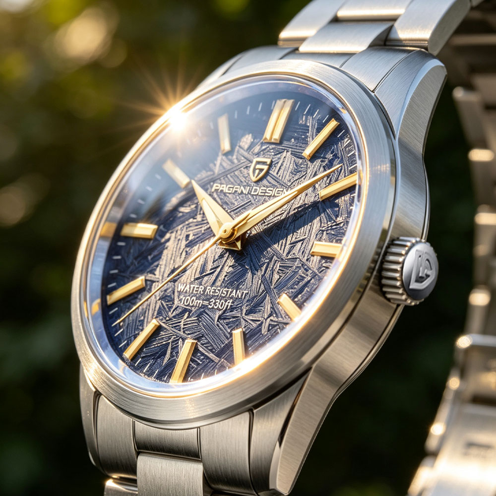 Luxury Watch Strap - PAGANI DESIGN 40MM Erkekler Kuvars İzle