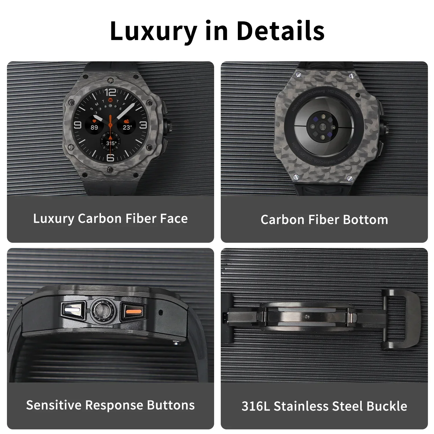Lüks Modifikasyon Kiti Samsung - Luxury Watch Kit incelemesi ve fiyatı