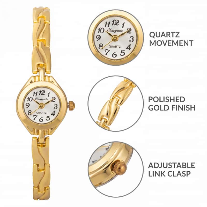 Moda Kadın Kuvars Bilezik Izle - Luxury Watch Brand For Women incelemesi ve fiyatı