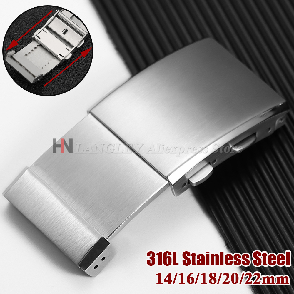 22mm 20mm 18mm 16mm 14mm 316L  - Luxury Watch Strap incelemesi ve fiyatı