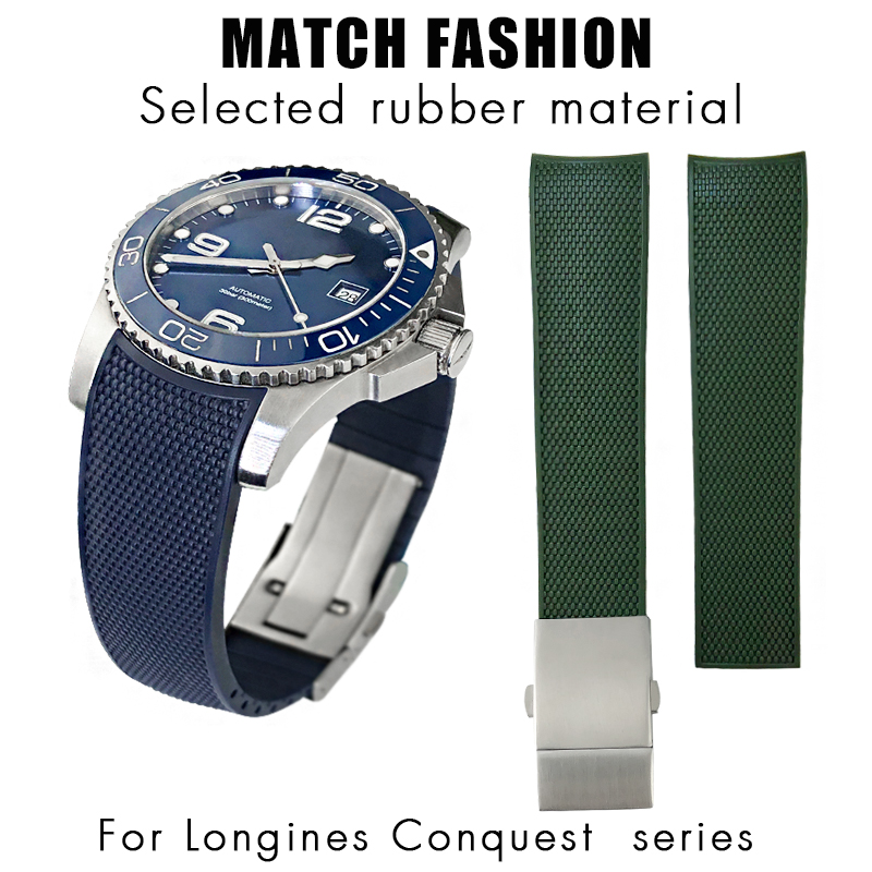 Kauçuk Kordonlu Saat 19mm 20mm - Luxury Watch Longines incelemesi ve fiyatı