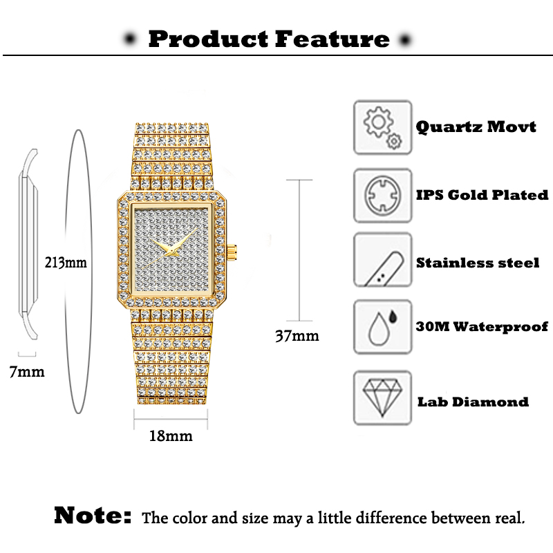 MISSFOX elmas izle kadınlar lü - Luxury Watch Brand For Women incelemesi ve fiyatı