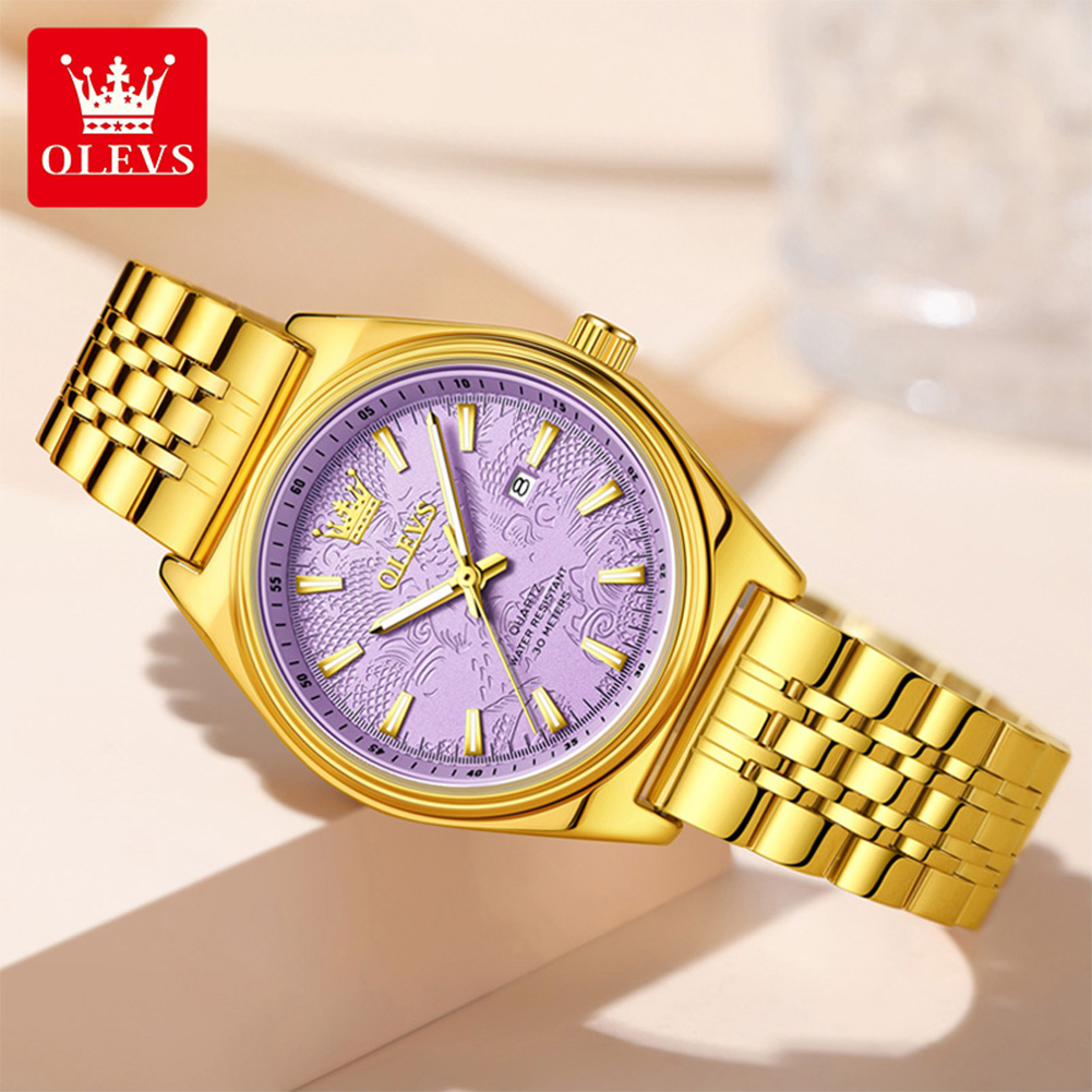 OLEVS Marka Lüks Altın Kadın S - Luxury Watch Brand For Women incelemesi ve fiyatı