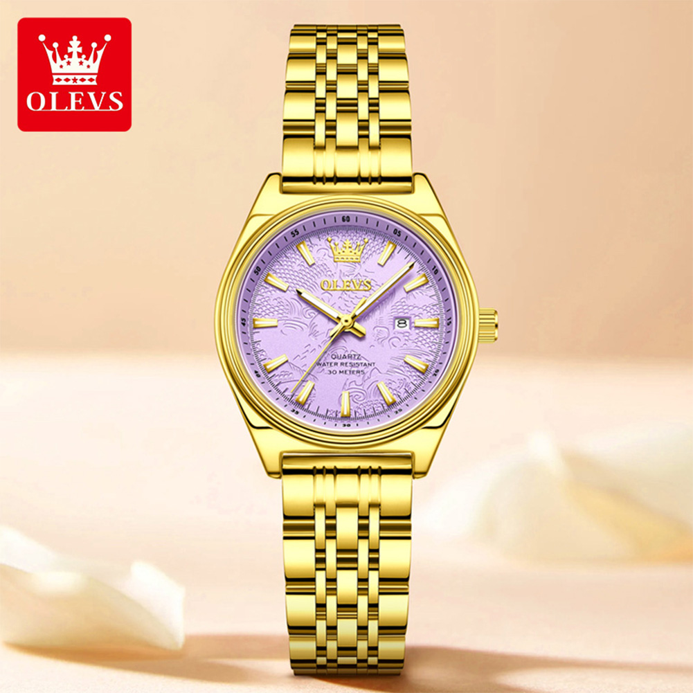 OLEVS Marka Lüks Altın Kadın S - Luxury Watch Brand For Women incelemesi ve fiyatı