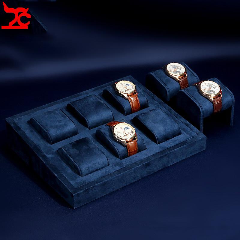 Mavi Kumaş Saat Sergi Tepsisi  - Luxury Watch Store incelemesi ve fiyatı