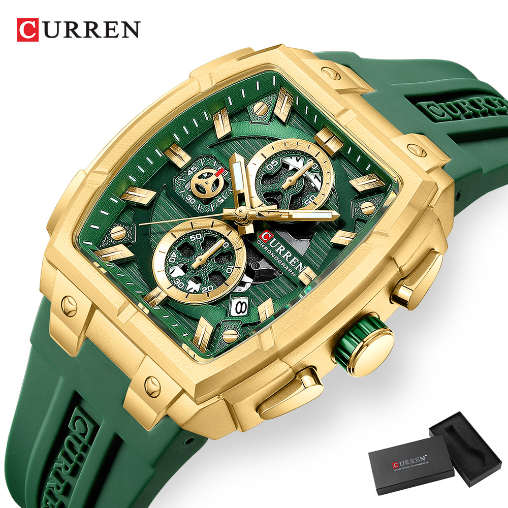 CURREN Lüks Vintage Erkek Spor - Luxury Watch Strap incelemesi ve fiyatı