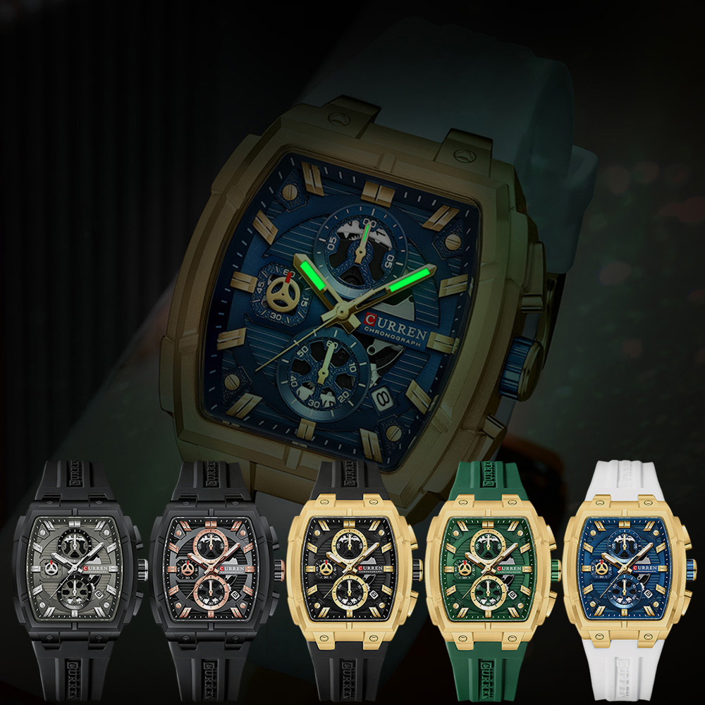 CURREN Lüks Vintage Erkek Spor - Luxury Watch Strap incelemesi ve fiyatı