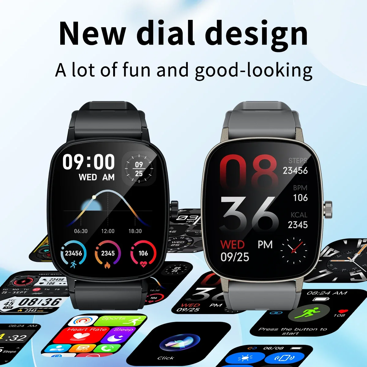 Elektronik Akıllı Saatler Kabl - Luxury Watch On Rubber Strap incelemesi ve fiyatı