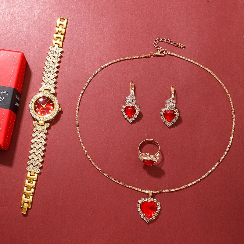Altın lüks İzle kadınlar yüzük - Luxury Watch Kit incelemesi ve fiyatı