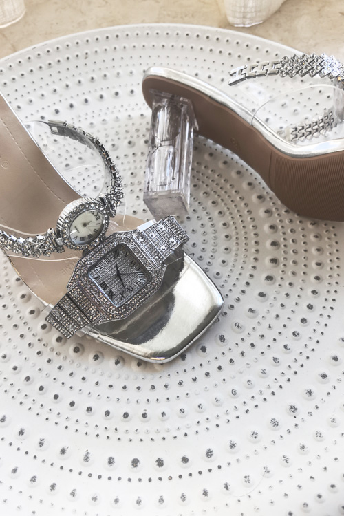 Orijinal tasarım kristal saatl - Luxury Watch Strap incelemesi ve fiyatı