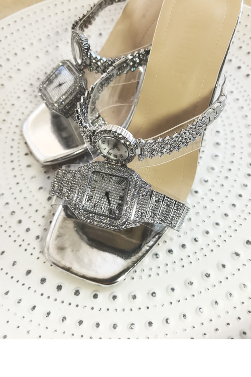 Orijinal tasarım kristal saatl - Luxury Watch Strap incelemesi ve fiyatı