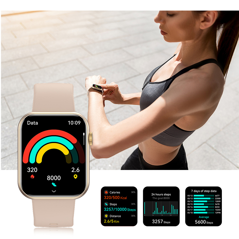 Lüks Akıllı Saat Sağlık Monitö - Luxury Watch On Rubber Strap incelemesi ve fiyatı
