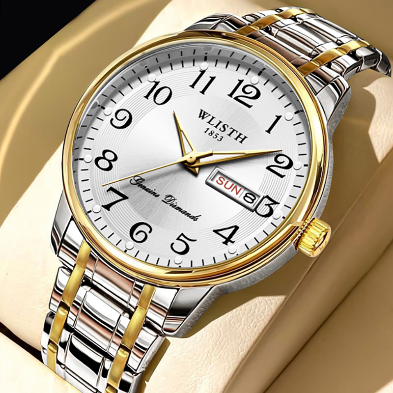 WLISTH Moda Trendi Çift Takvim - Luxury Watch Longines incelemesi ve fiyatı