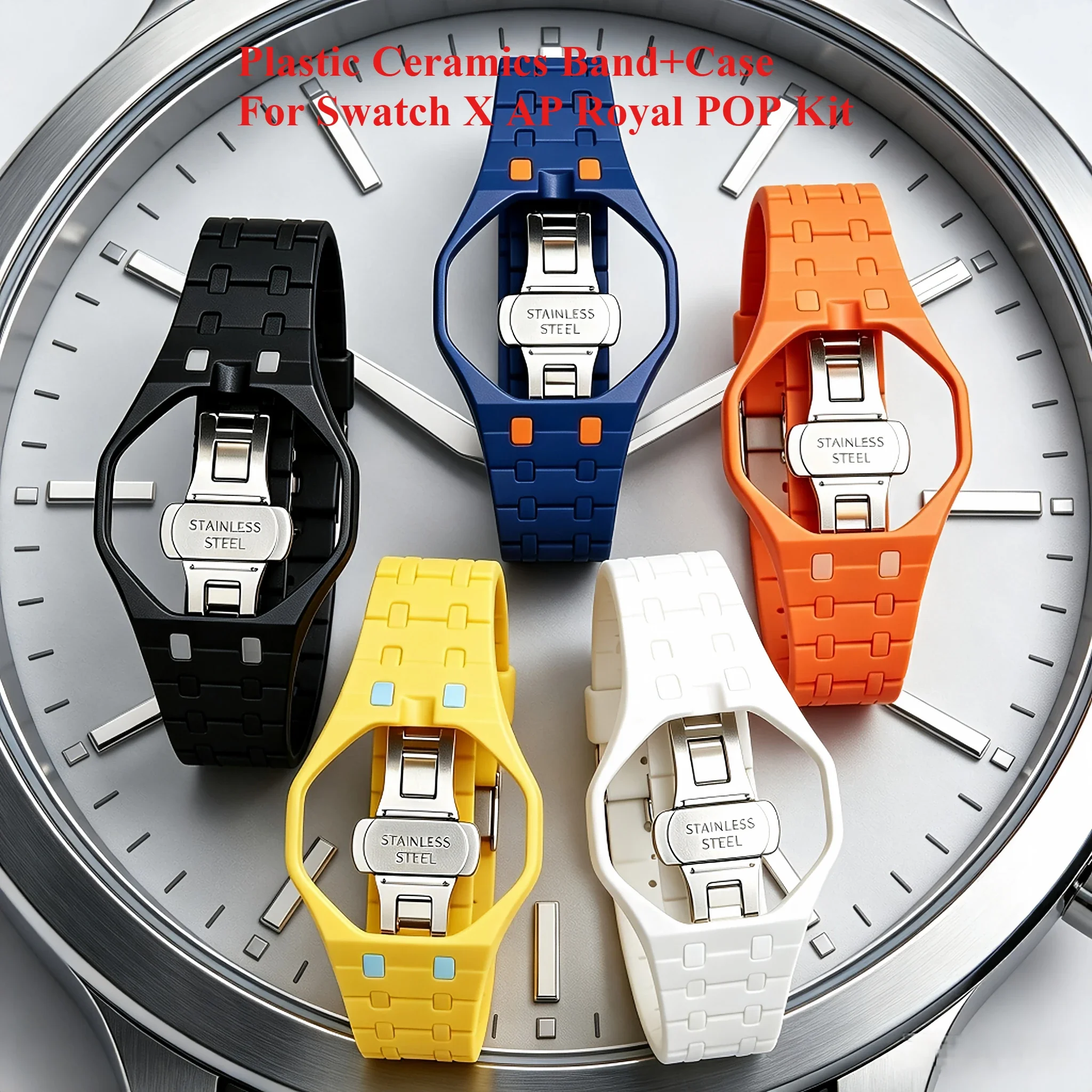 Swatch X AP Royal POP Plastik  - Luxury Watch Strap incelemesi ve fiyatı