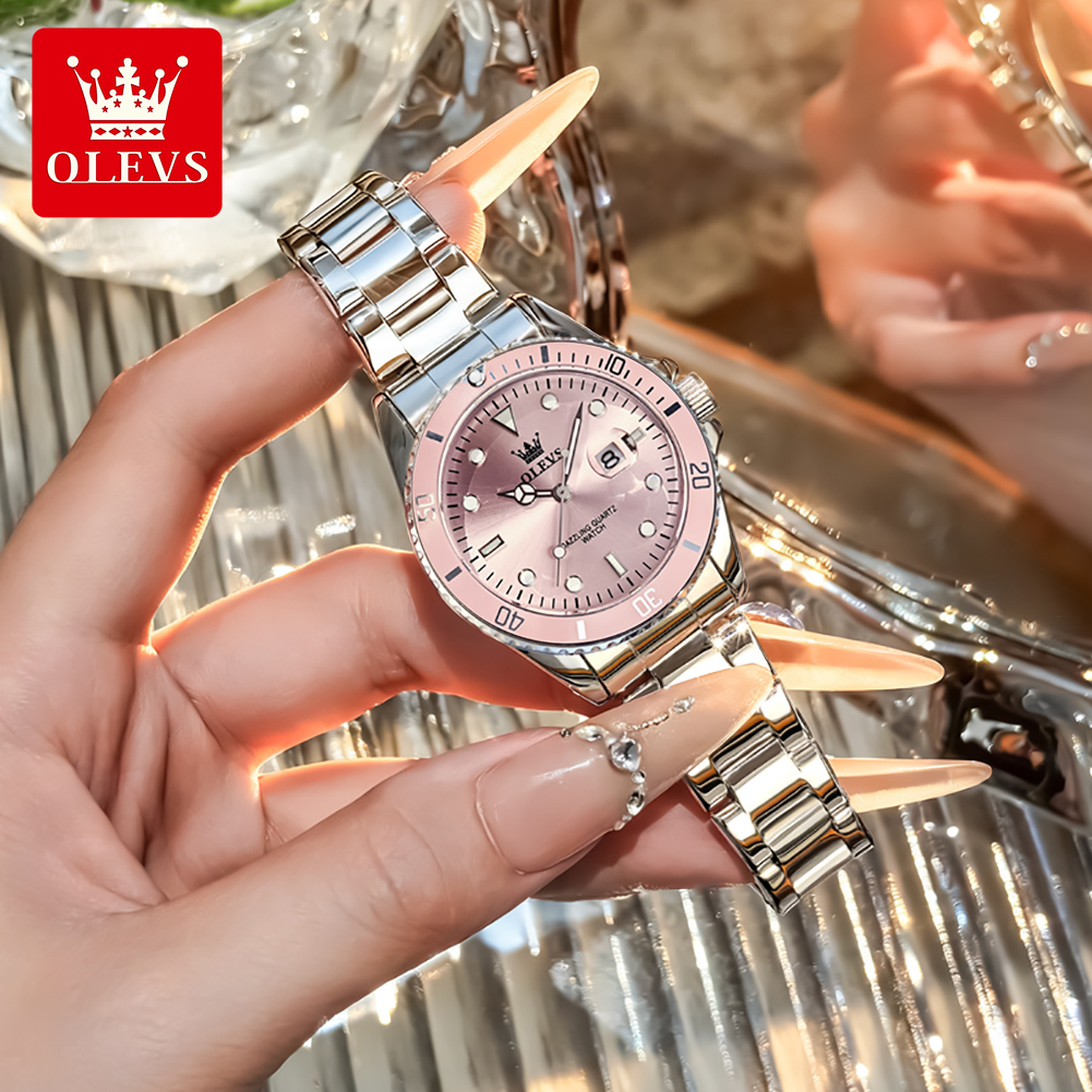 OLEVS Lüks Kuvars kadın Saatle - Luxury Watch Brand For Women incelemesi ve fiyatı