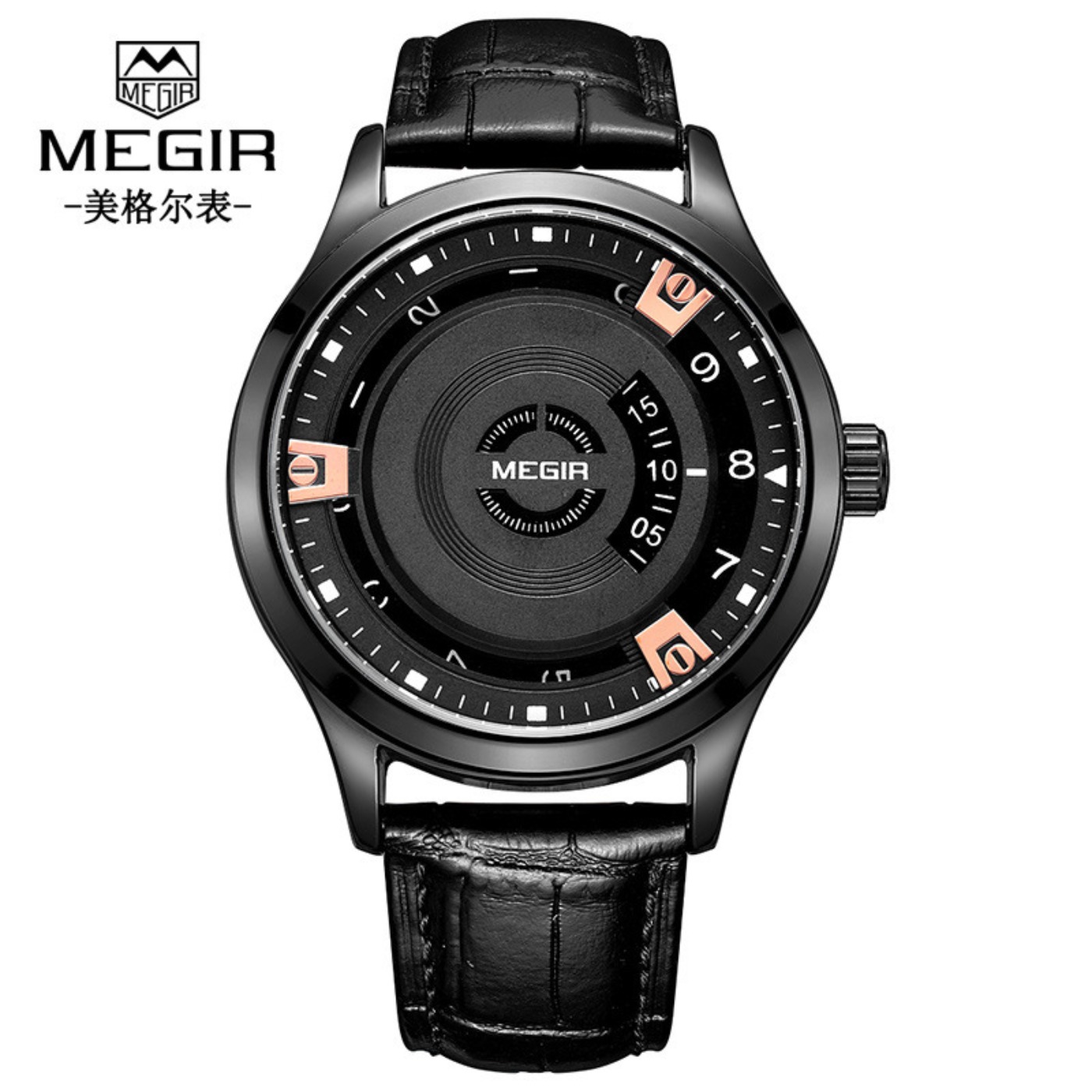MEGIR Erkekler Saatler Lüks De - Luxury Watch Strap incelemesi ve fiyatı