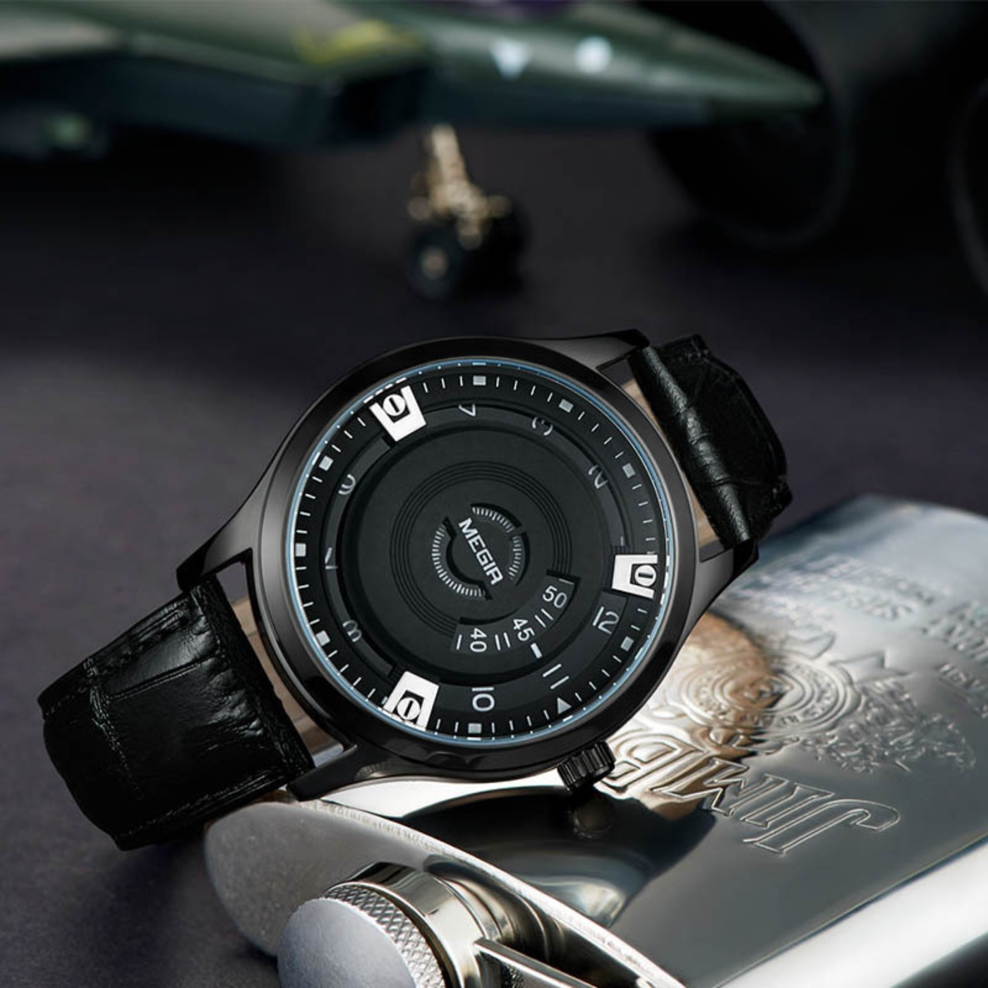 MEGIR Erkekler Saatler Lüks De - Luxury Watch Strap incelemesi ve fiyatı