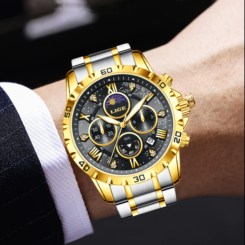 LIGE Üst Marka Lüks Kuvars Erk - Luxury Watch Box incelemesi ve fiyatı