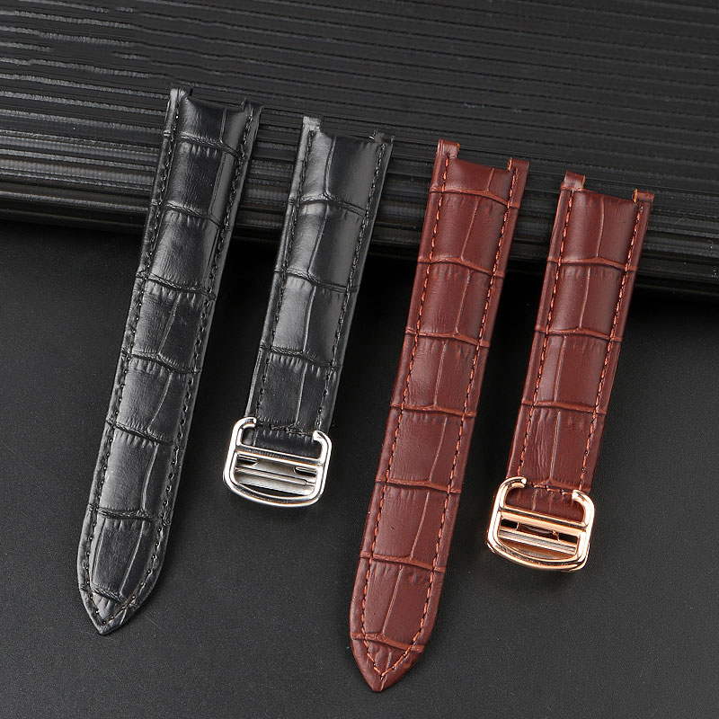 Inek Deri saat kayışı Cartier  - Cartier Watch Tank incelemesi ve fiyatı