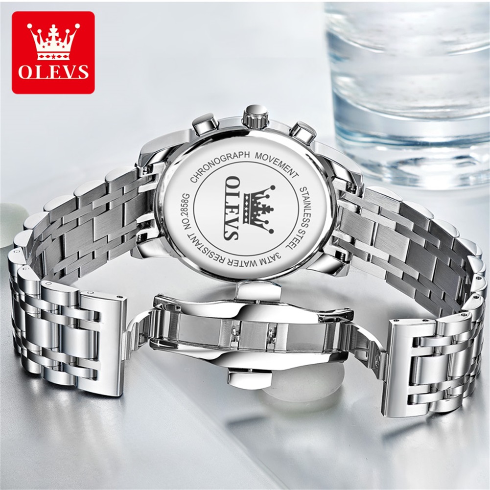 OLEVS Popüler erkek saatleri p - Luxury Watch Logo incelemesi ve fiyatı