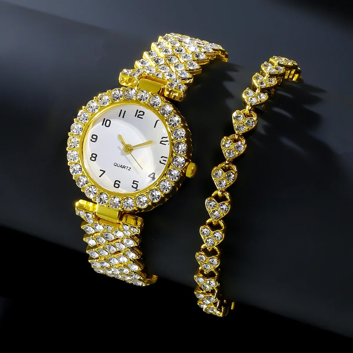 1 adet/2 adet Lüks Moda Kadın  - Luxury Watch Kit incelemesi ve fiyatı