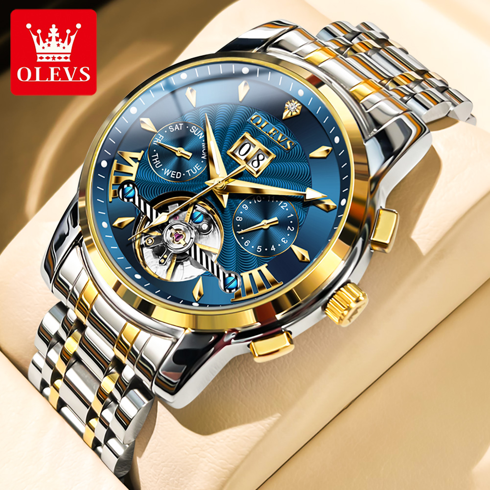OLEVS Erkekler Saatler Lüks Mo - Luxury Watch Strap incelemesi ve fiyatı