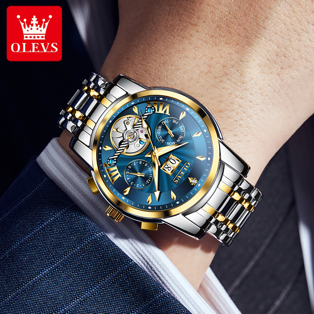 OLEVS Erkekler Saatler Lüks Mo - Luxury Watch Strap incelemesi ve fiyatı