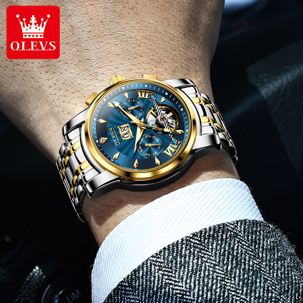 OLEVS Erkekler Saatler Lüks Mo - Luxury Watch Strap incelemesi ve fiyatı