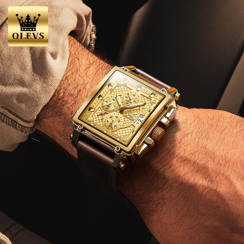 OLEVS Marka Erkek Saatleri Su  - Luxury Watch Strap incelemesi ve fiyatı